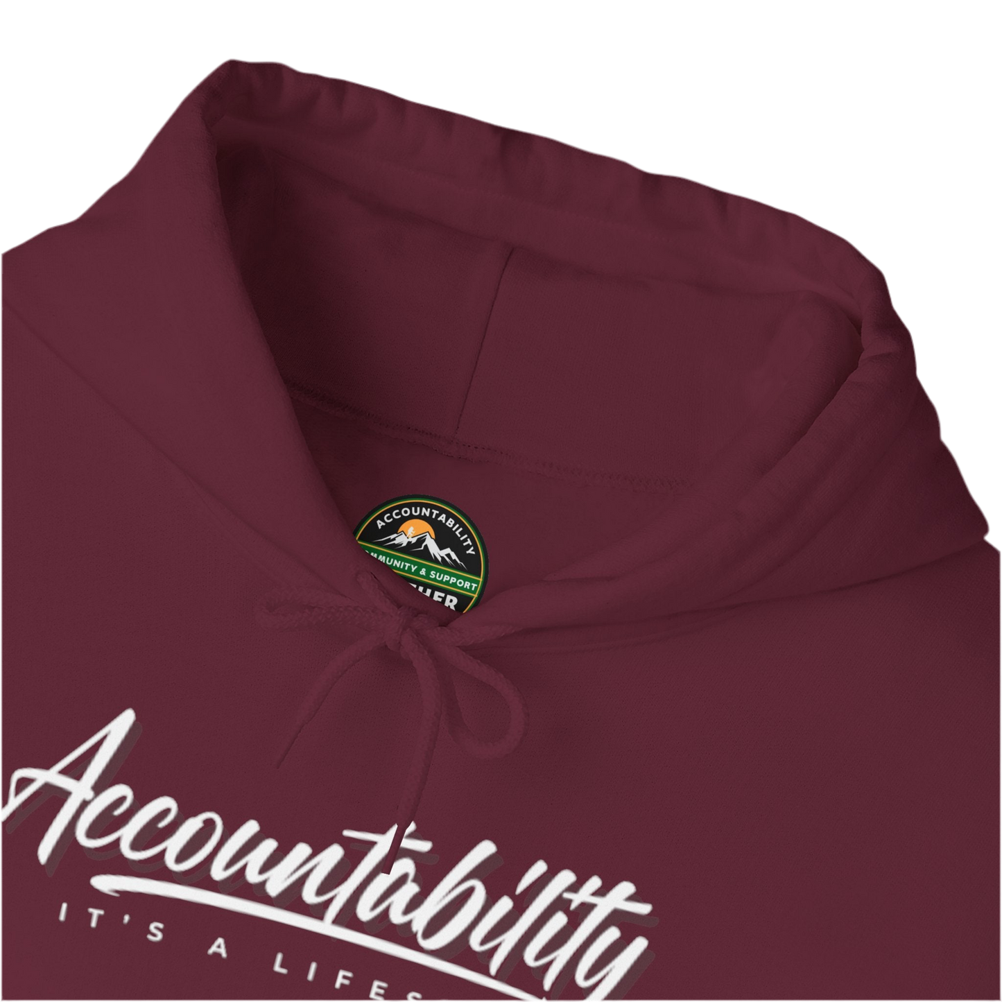 “It’s A Lifestyle” Accountability Hooded Sweatshirt