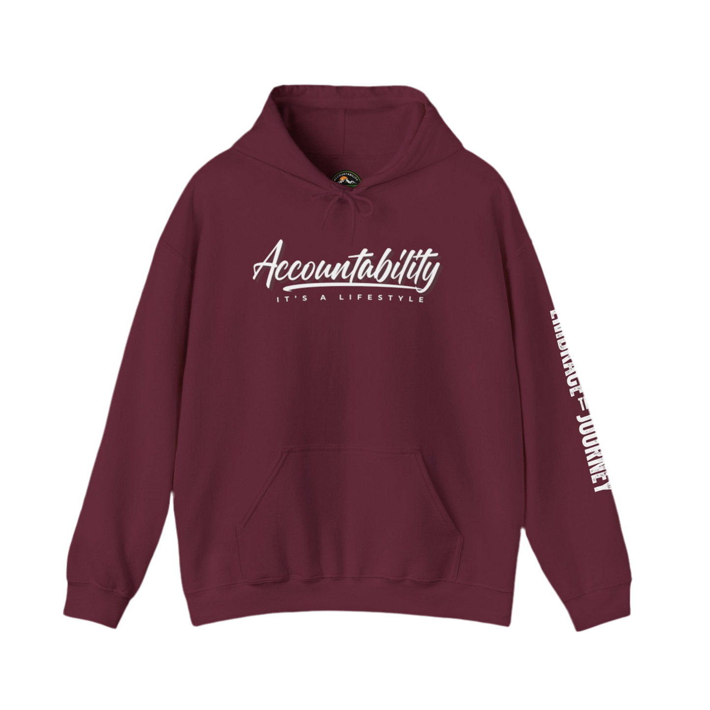“It’s A Lifestyle” Accountability Hooded Sweatshirt