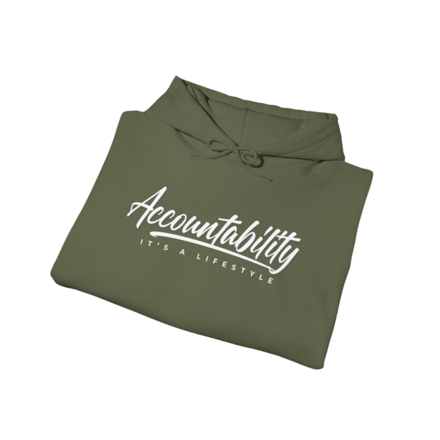 “It’s A Lifestyle” Accountability Hooded Sweatshirt