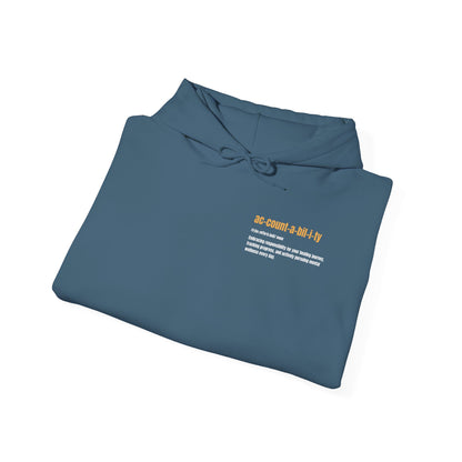 “Definition of Accountability” Hoodie
