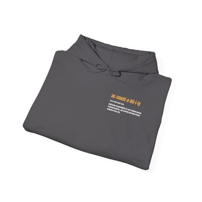 “Definition of Accountability” Hoodie