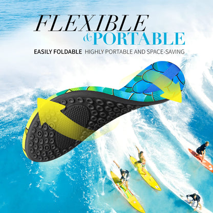 Homitem Water Shoes for Women Men Aqua Socks Swim Beach Pool River Slip-On Barefoot Quick-Dry Vacation Cruise Essentials Accessories for Yoga Kayak Sports